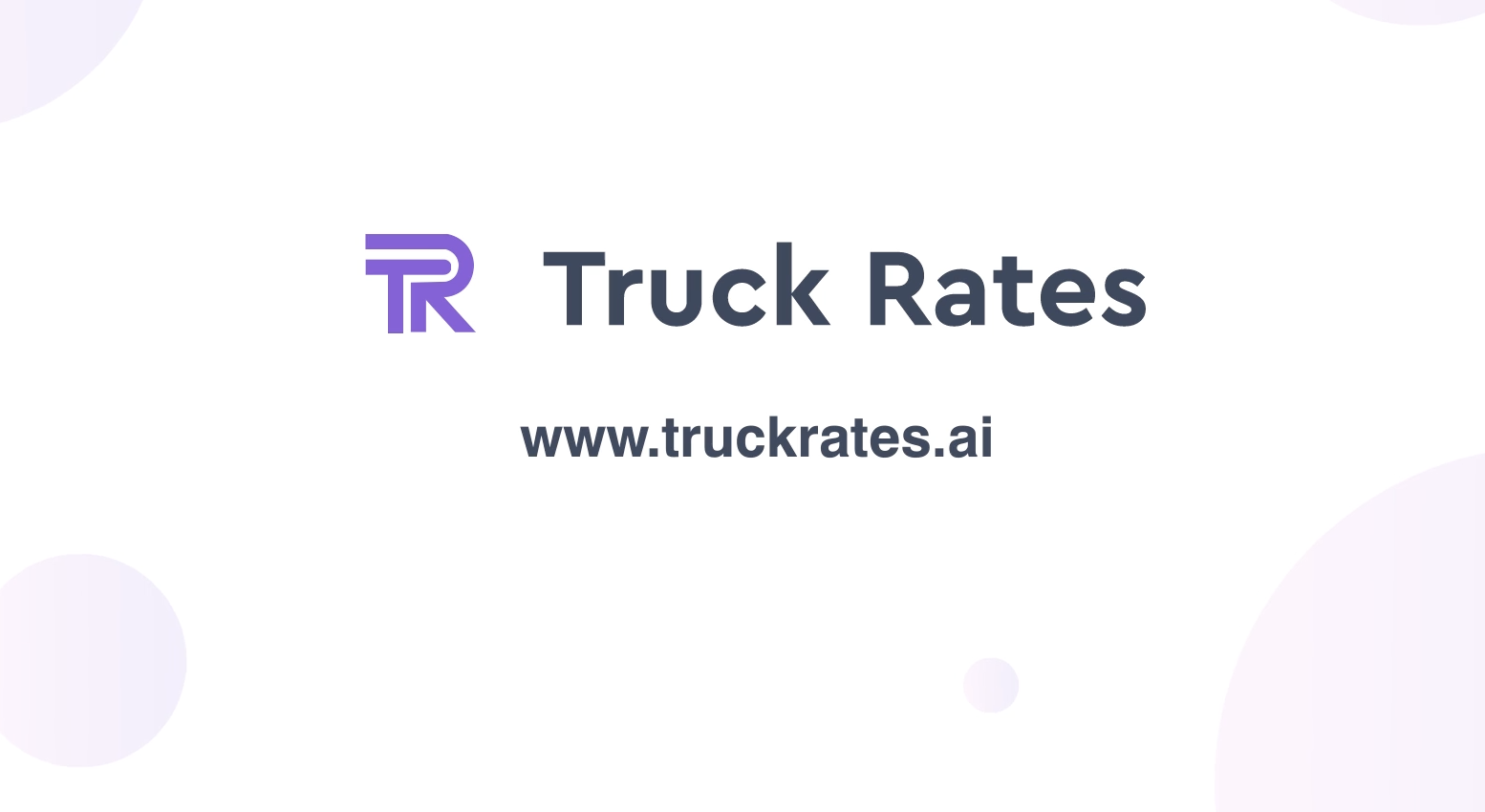 TruckRates.AI Video Cover